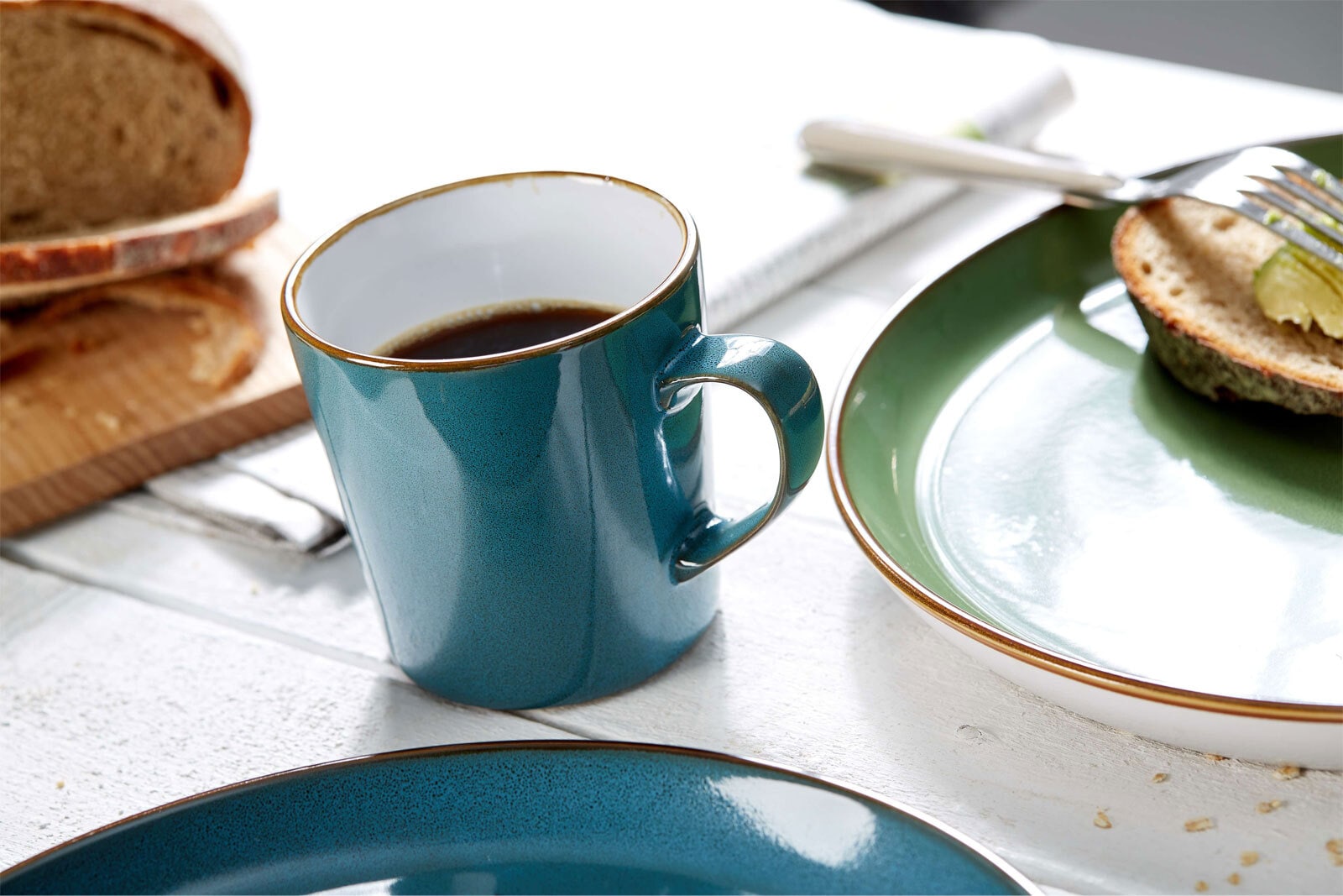 Ritzenhoff & Breker Kaffeebecher VISBY blau