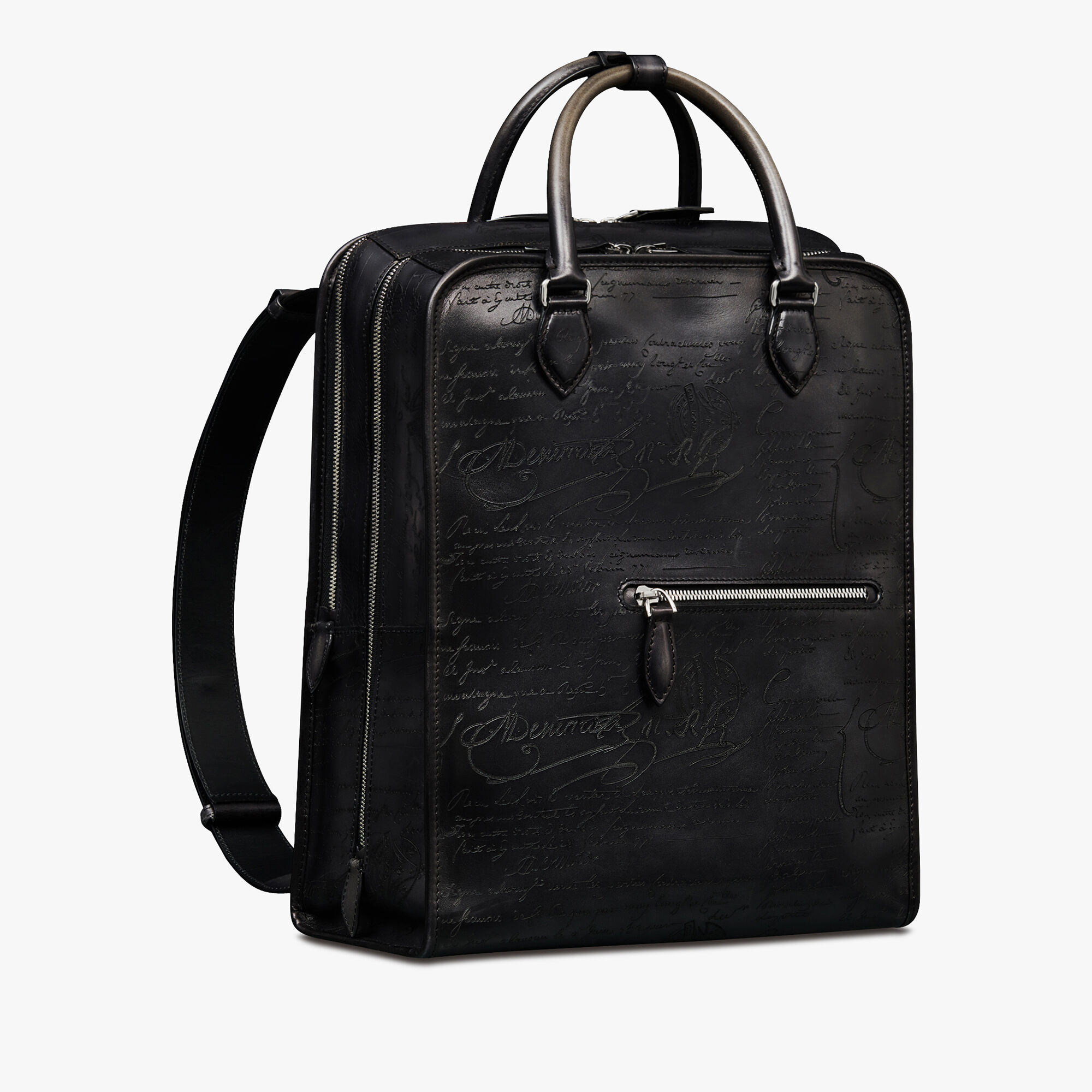 Sac À dos Premier Jour En Cuir Scritto