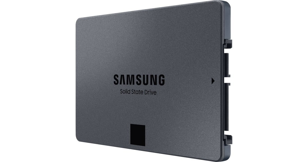 SAMSUNG870 QVO, 1 TB SSD  (Grijs, MZ-77Q1T0BW, SATA/600)