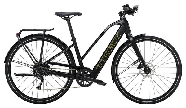 Vélo de Ville Électrique Trek FX  2 Shimano Altus 9V 250 Wh 700 mm Noir
