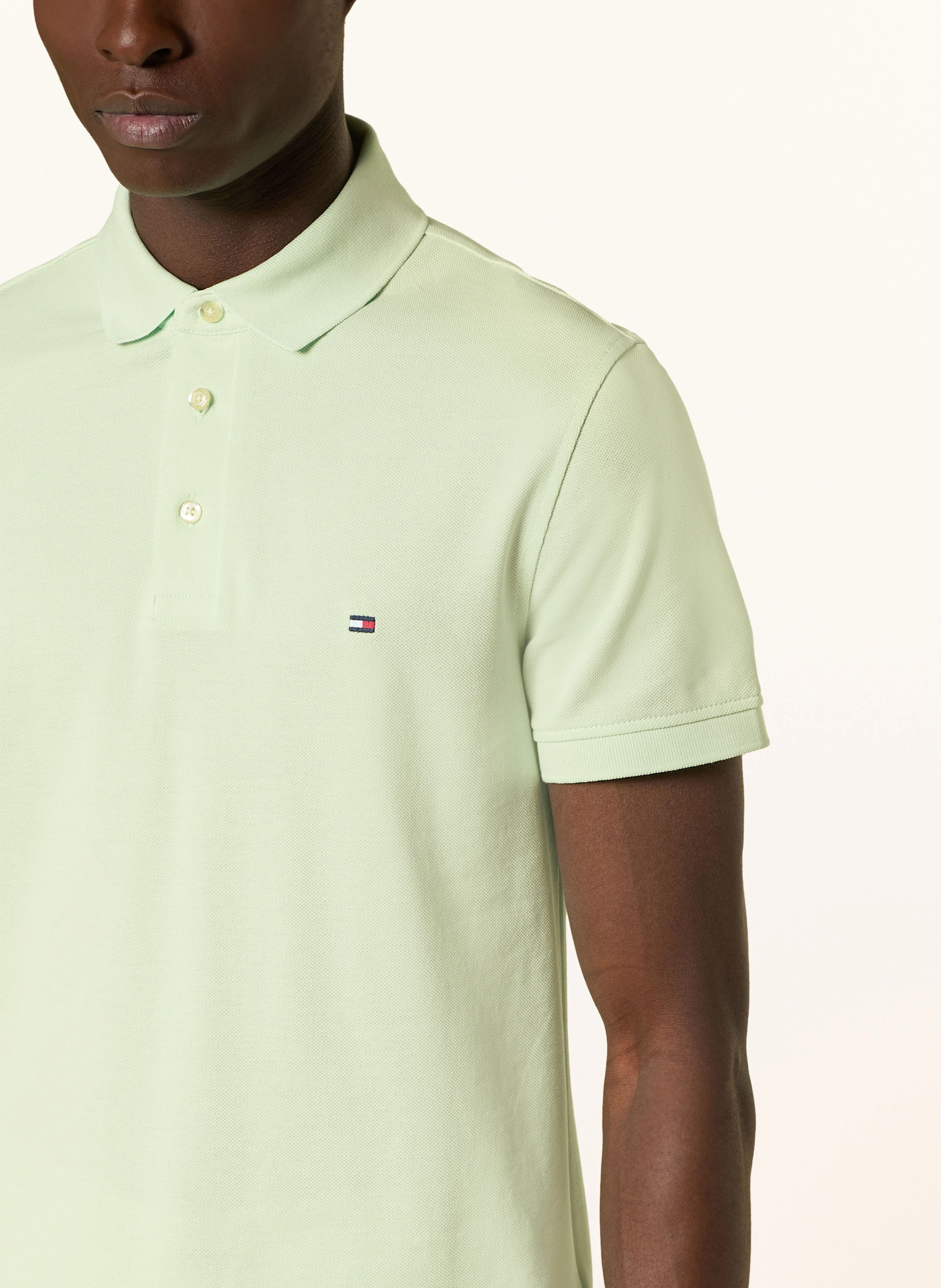 TOMMY HILFIGER Piqué-Poloshirt Slim Fit