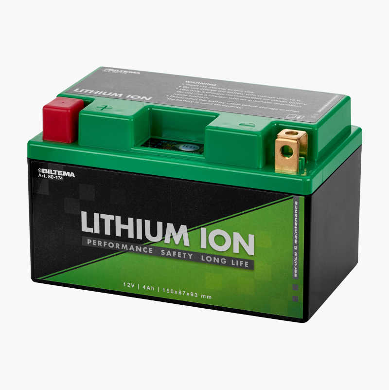 Litiumbatteri Litium LiFePO4, 12 V, 4 Ah, 150 x 87 x 93 mm