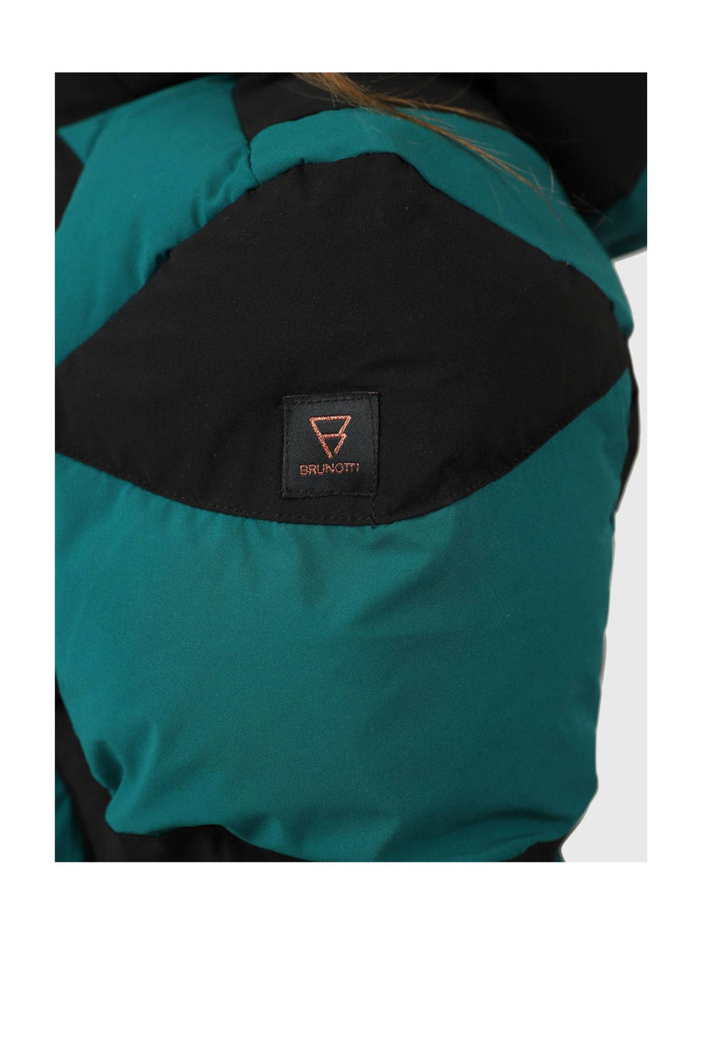 Brunotti ski-jack Marbley groen/zwart