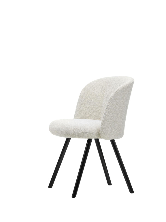 Vitra Mikado Side Chair stoel eiken onderstel Ivory