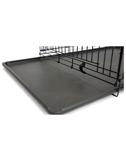Adori Premium Bench 2-Deurs Zwart - Hondenbench