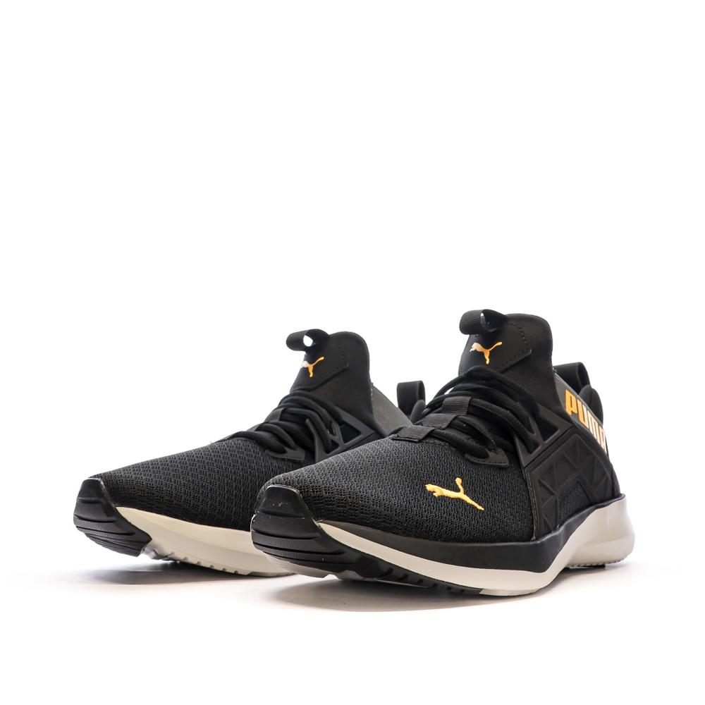 Puma Baskets Noire/Orange Homme Puma Softride Enzo
