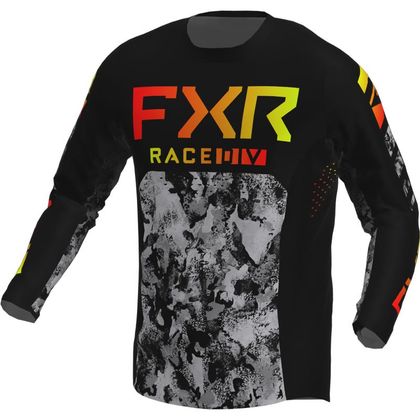 Maillot cross FXR PODIUM ACID INFERNO ENFANT - Noir