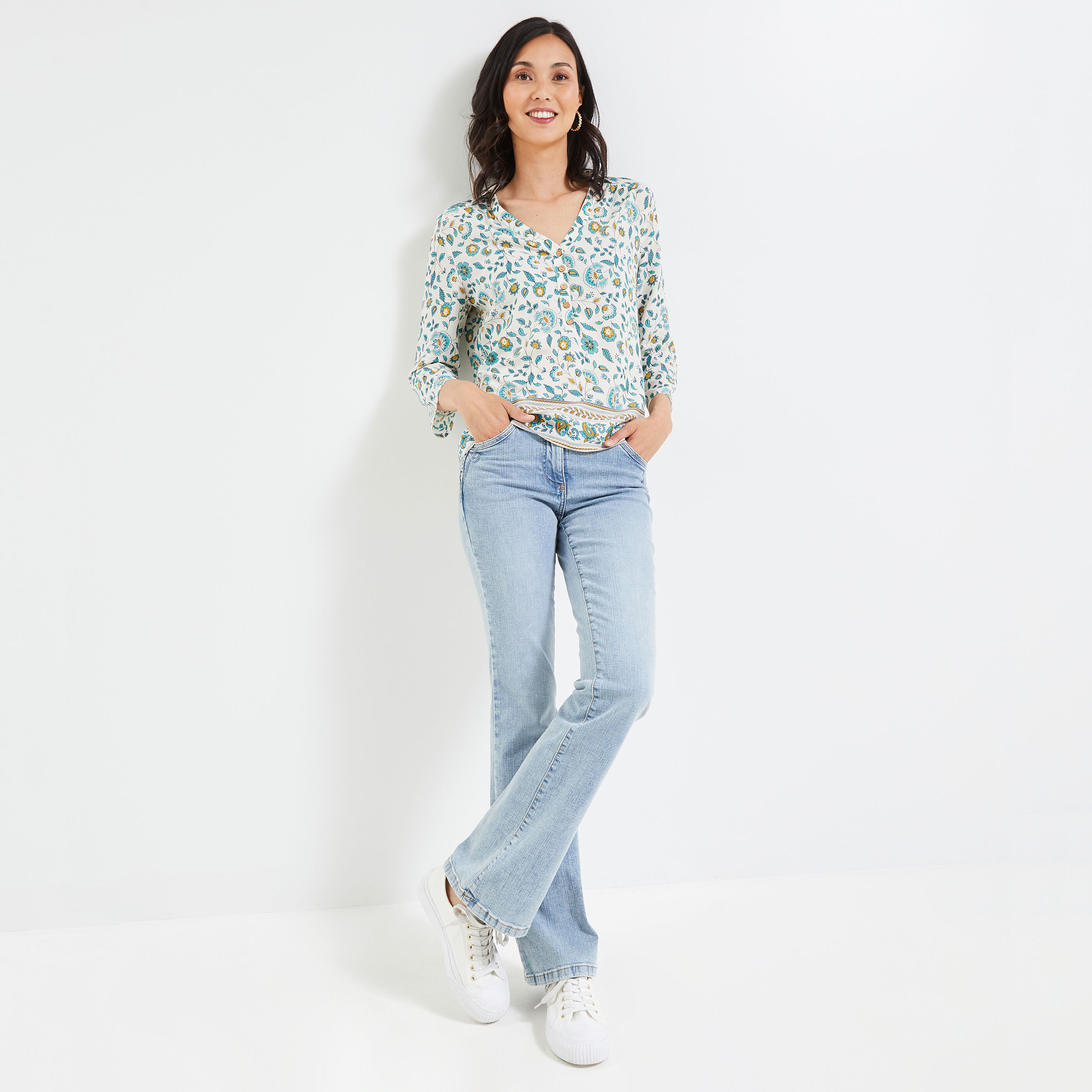 Blouse imprimée femme - IMPRIME
