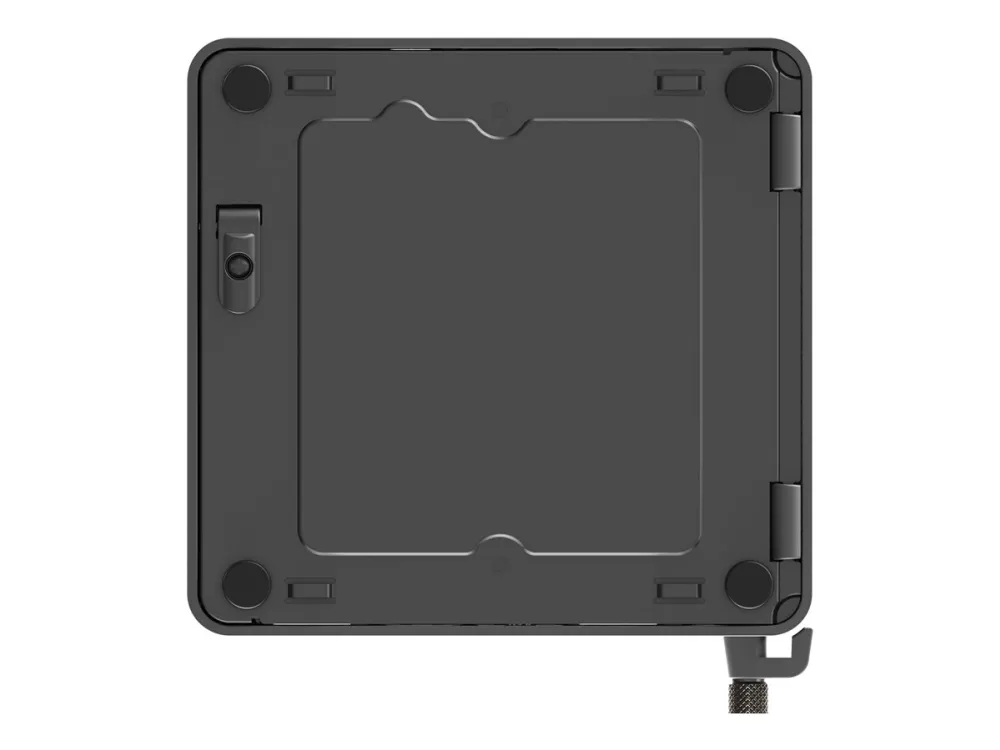 ASUS NUC 15 Pro Slim Kit RNUC15CRKV500002 - Barebone - mini PC 1 x Core 5 235H / op til 5 GHz - vPro - RAM 0 GB - Arc Graphics 140T - IEEE 802.11ax (Wi-Fi 6), IEEE 802.11be (Wi-Fi 7), Bluetooth 5.4, Gigabit Ethernet, 2.5 Gigabit Ethernet - sort