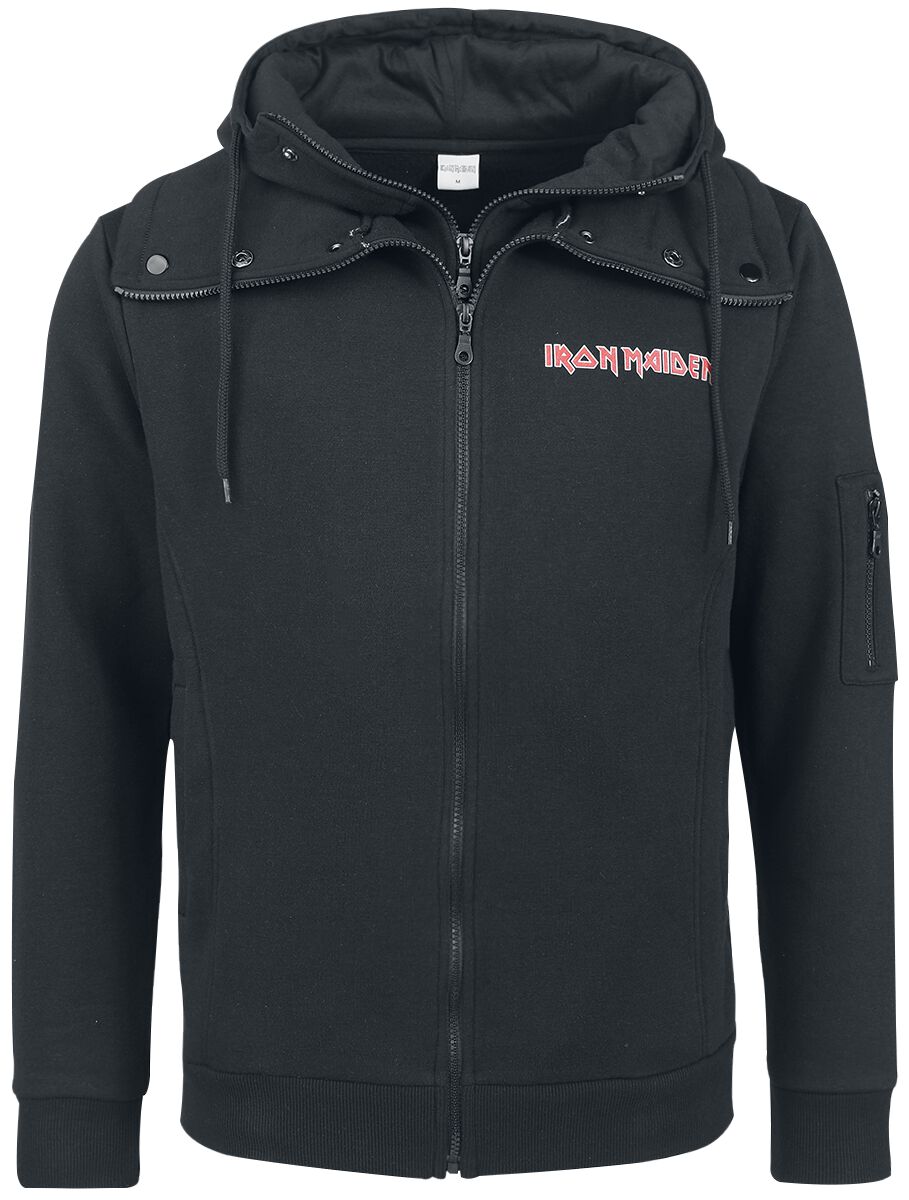 Samurai | Iron Maiden Sweat-shirt zippé à capuche