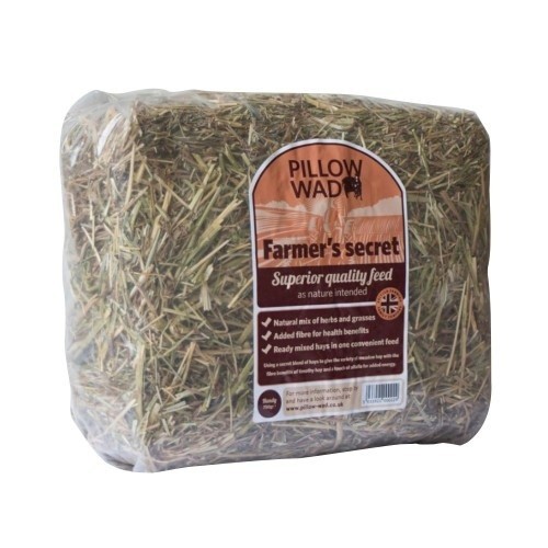 Mistura de feno Farmers Secret com sabor natural