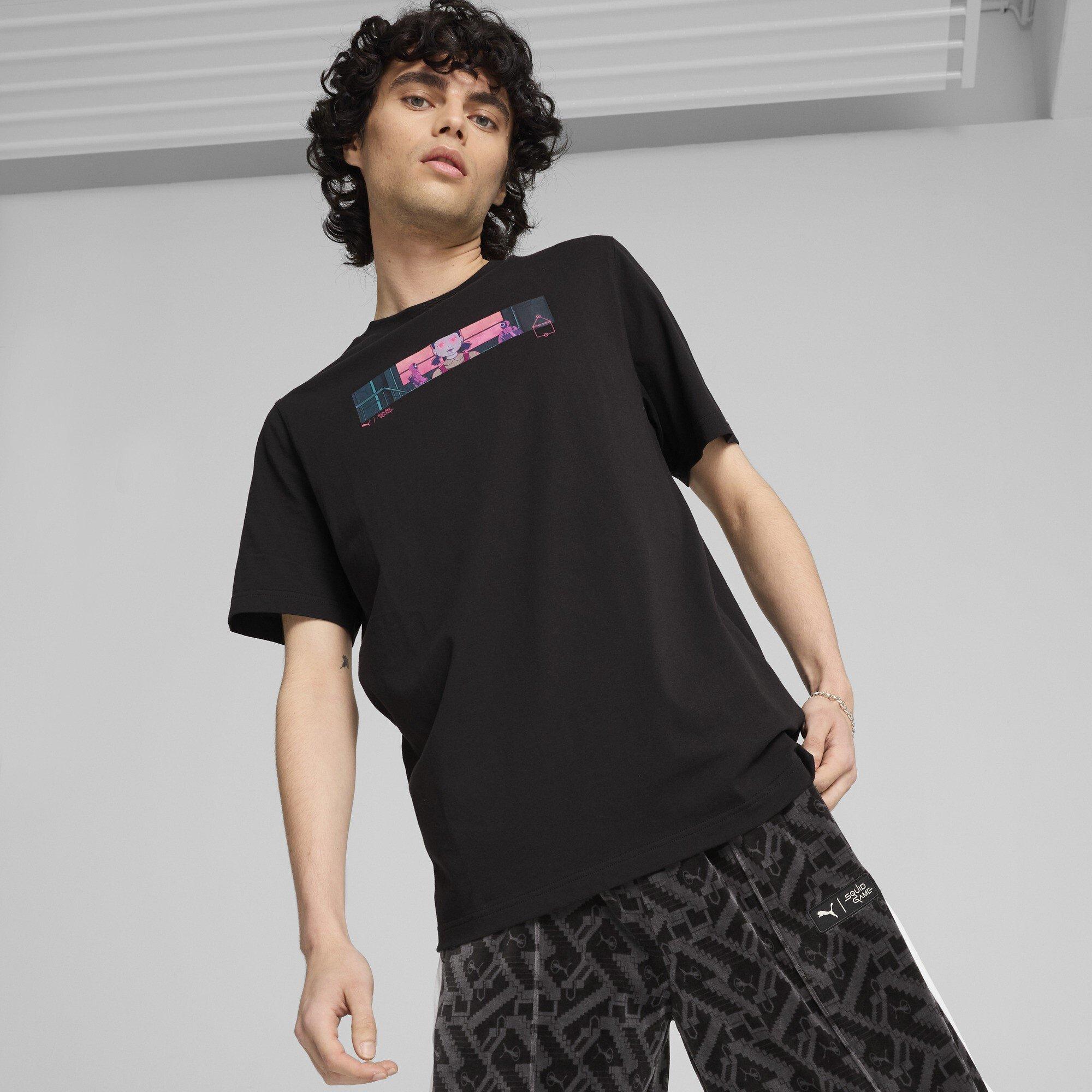 Puma Puma X Squid Game Graphic Tee T-Shirt Mens