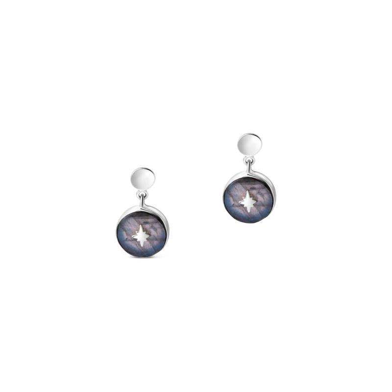 Boucles d'oreilles Renée Labradorite