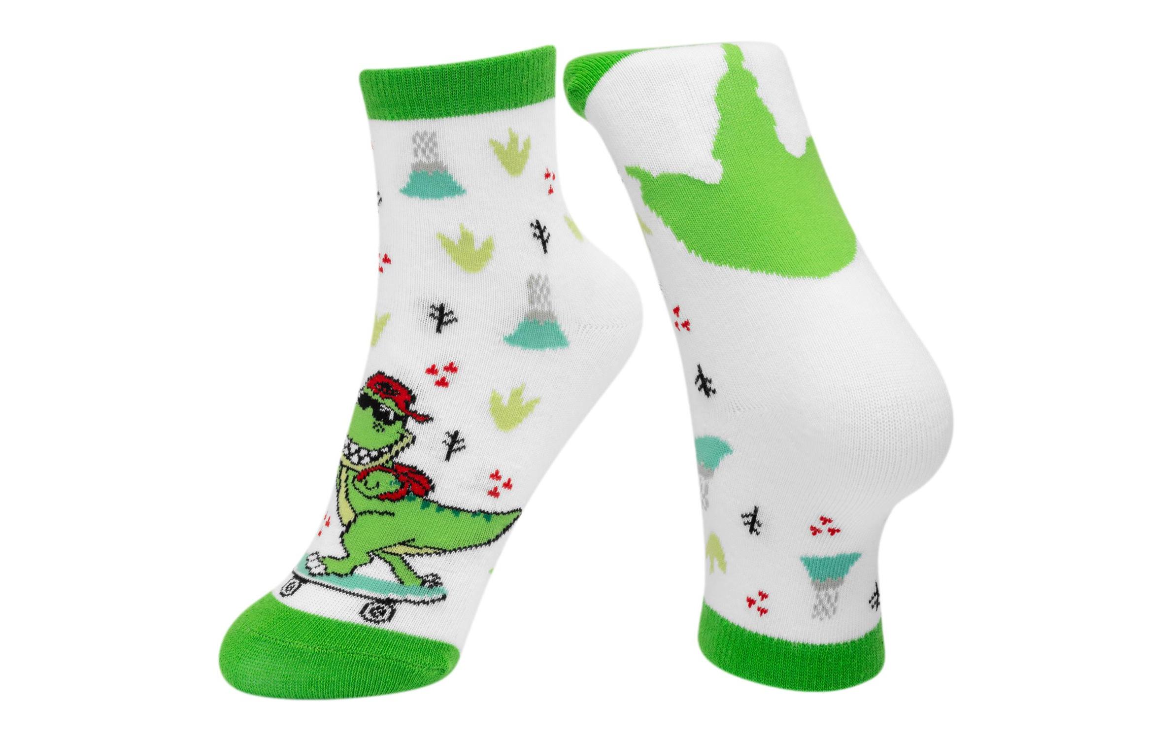 Socken Dinosaurier Grösse 30 - 35Zaubersocken