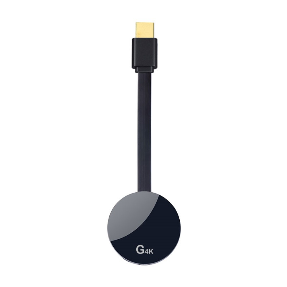 2.4GHz HDMI Wifi 4K Streaming Dongle mit Quad-Core CPU für iOS / MacOS und Android (DLNA / Miracast / Airplay) - Schwarz