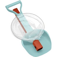 Kit de jouets de plage 2 en 1, rouge/bleu