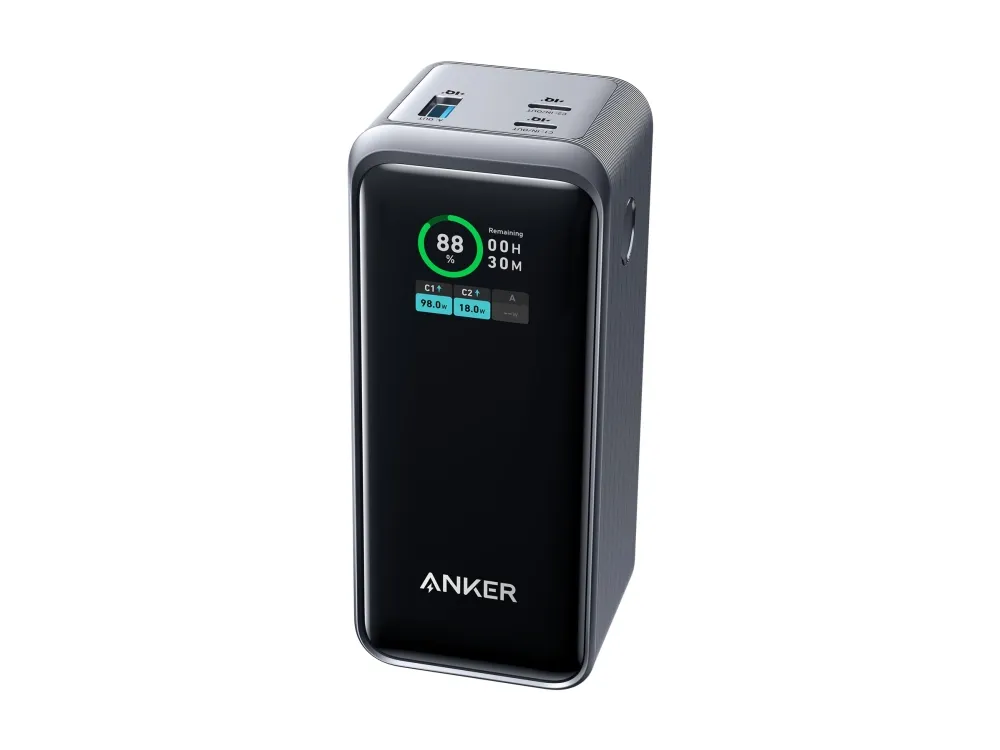 Anker Prime - Powerbank - 5 / 9 / 10 / 12 / 15 / 20 V - 200 Watt - 20000 mAh