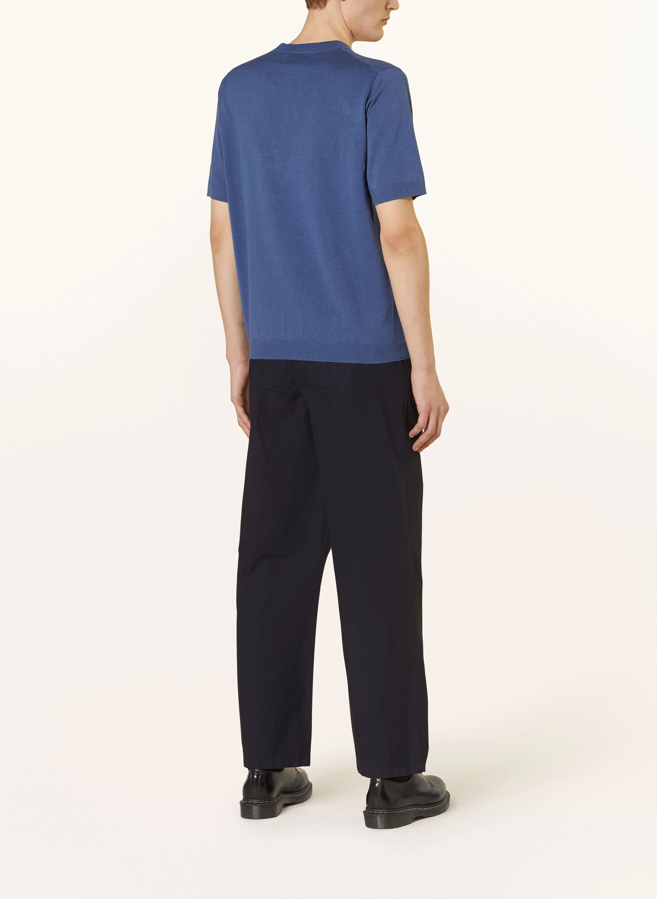 NORSE PROJECTS Strickshirt RHYS mit Leinen