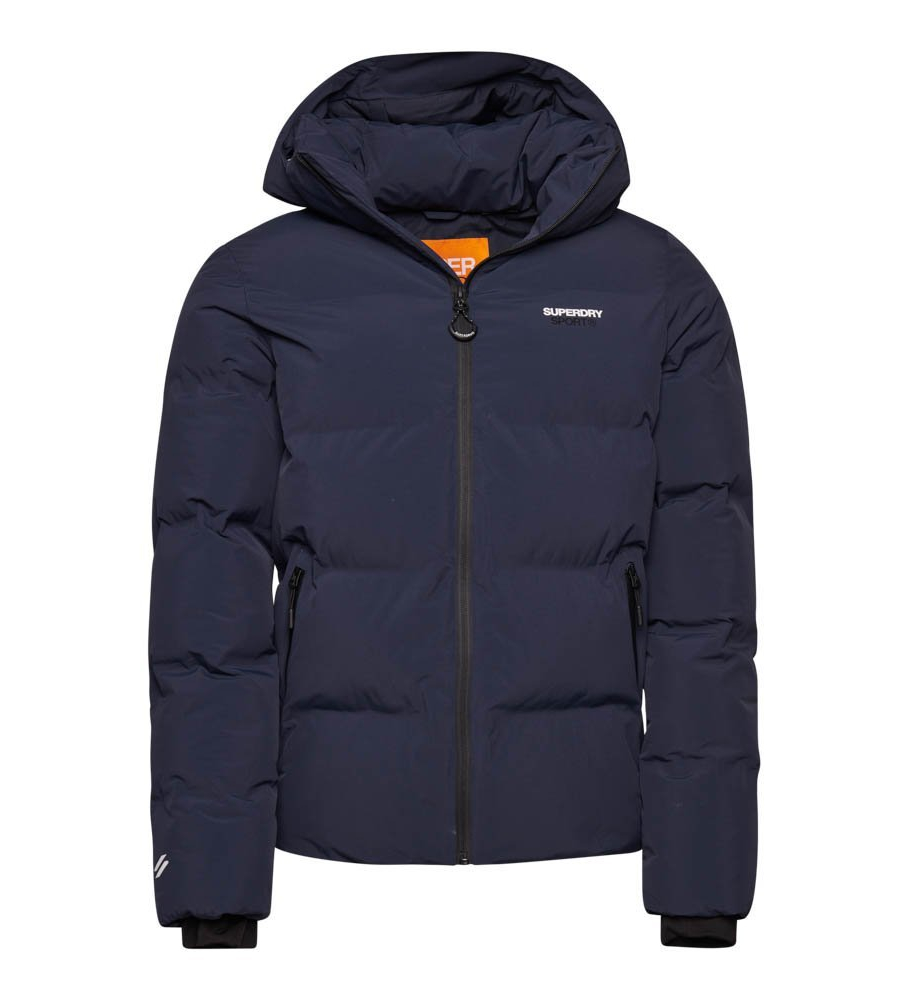 Casaco acolchoado azul boxy da Superdry
