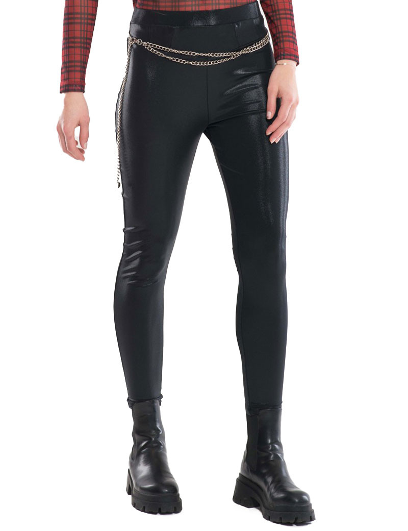 HBT PALACE - TED PANTALON LEGGING NOIR