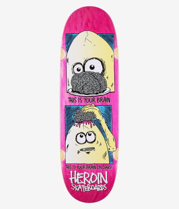 Heroin Skateboards Brain On Egg 9.5