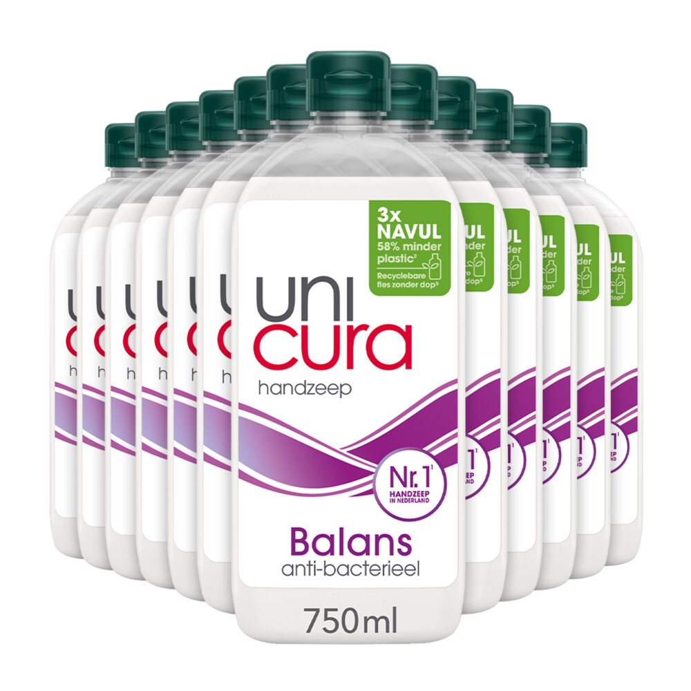 12x Unicura Navulling Balans750 ml