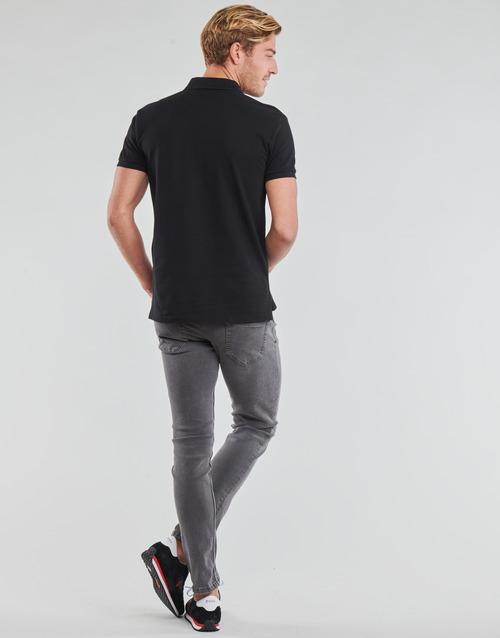 Polo Ralph Lauren - POLO AJUSTE DROIT EN COTON BASIC MESH LOGO PONY PLAYER Negro