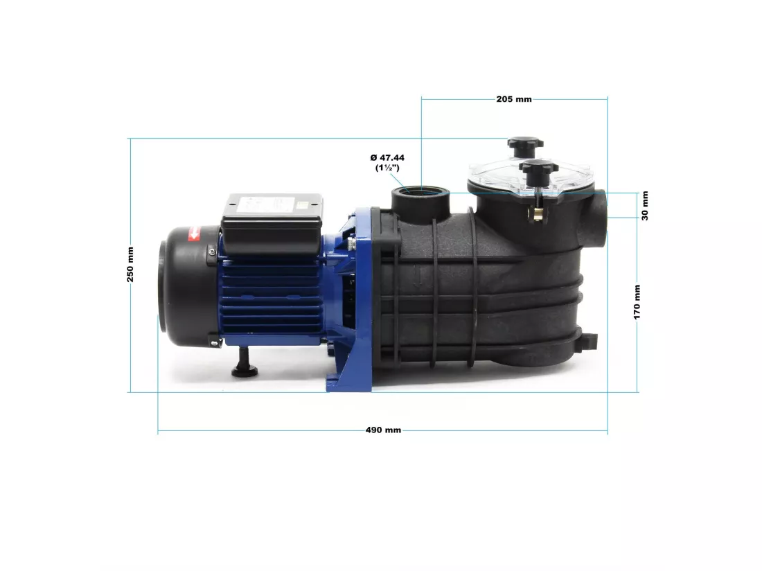 Pompe piscine 17700 litres 49 x 20 x 25 cm 16_0001471