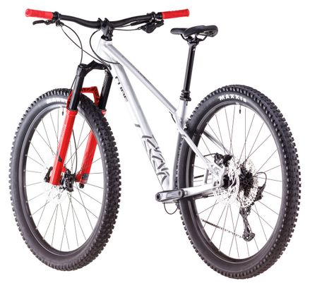 VTT Semi-Rigide Cube Reaction TM Pro Shimano Deore 12V 29'' Argent Raw Metal 2025