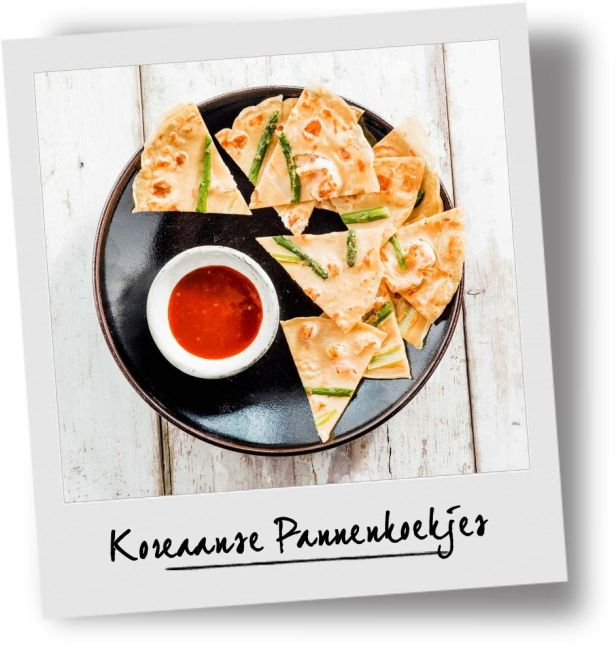 Koreaanse pannenkoekjes
