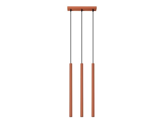 SOLLUX LIGHTING - Suspension Lampe suspendue pastelo 3 rouge ocre