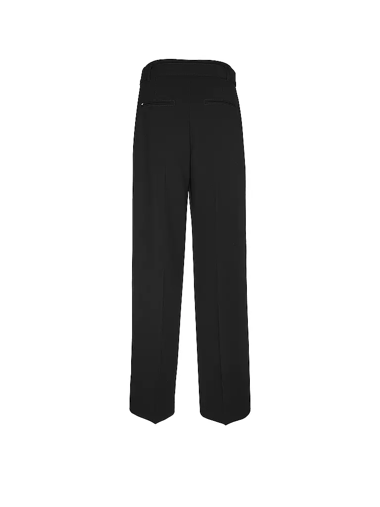 BOSS Marlenehose TAPIANA schwarz