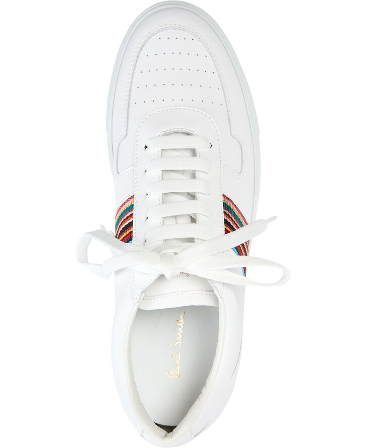PS Paul Smith MENS SHOE FERMI WHITE MULTI Hvid