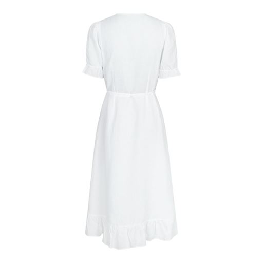 Neo Noir Mariette Linen Kjole, Hvid, 42