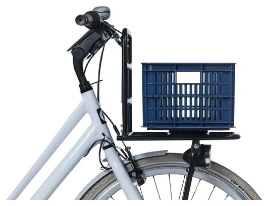BASIL Caisse À Vélo Petite - 25 Litres 40 X 29 X 21 Cm - Blue Stone