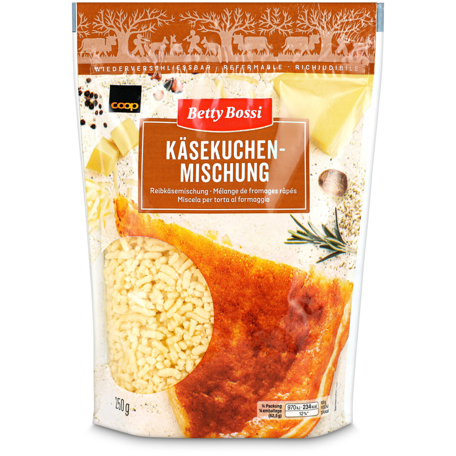 Betty Bossi Käsekuchenmischung