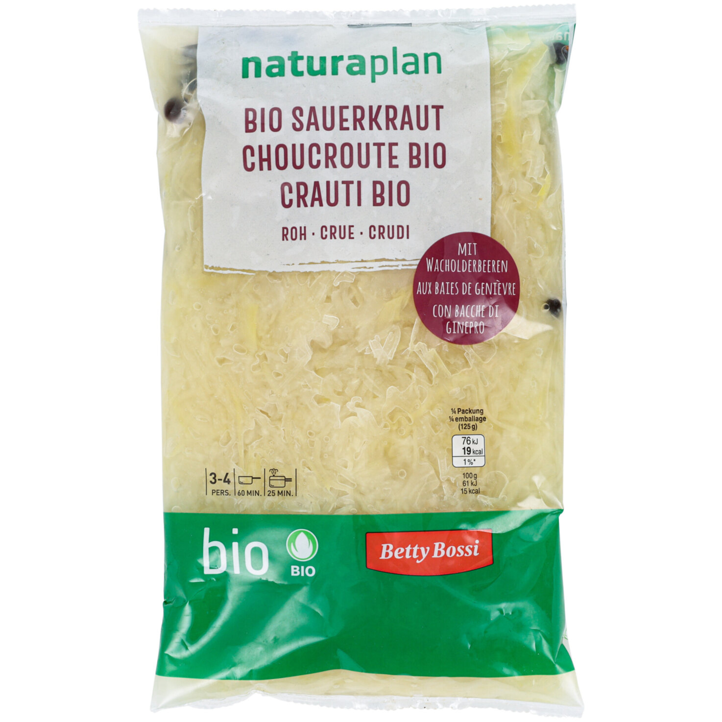 Naturaplan Bio Sauerkraut roh -