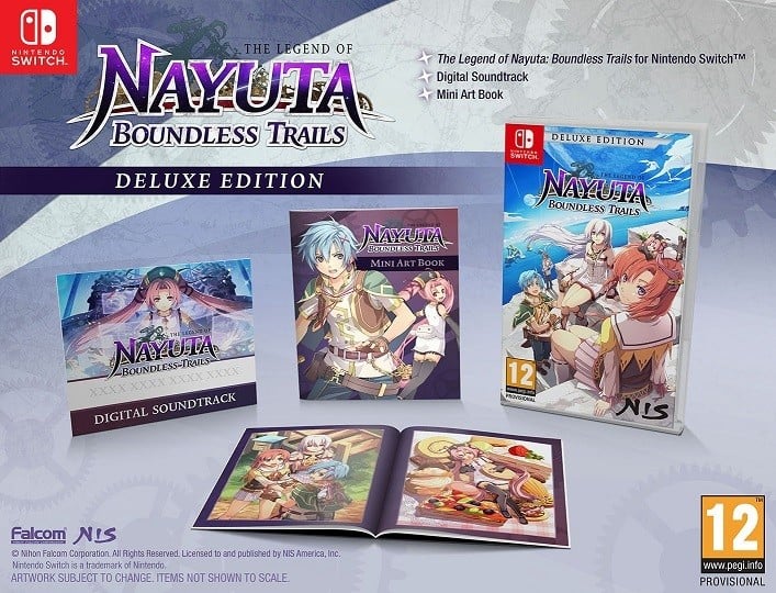 The Legend of Nayuta: Boundless Trails - Deluxe Edition- Nintendo Switch