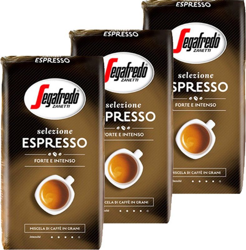 Segafredo - Selezione Espresso - Koffiebonen - 3 x 1 kg