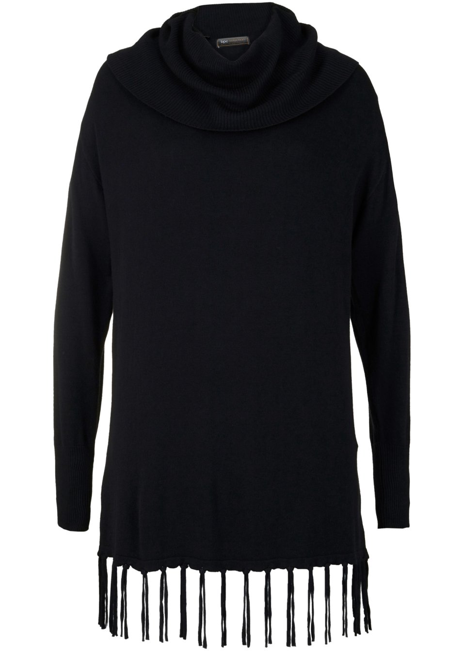 Pull long avec franges