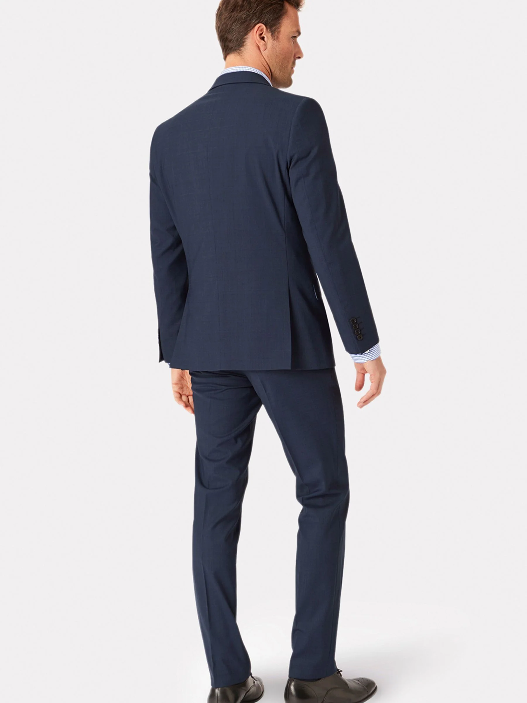 Blauw - Brook Taverner Cassino Slim Fit Jacket