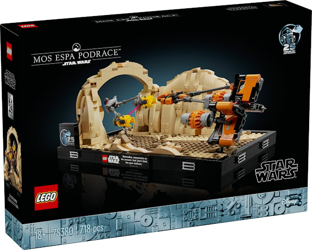 Diorama med Mos Espa-podrace LEGO®  Star Wars ™ (75380)