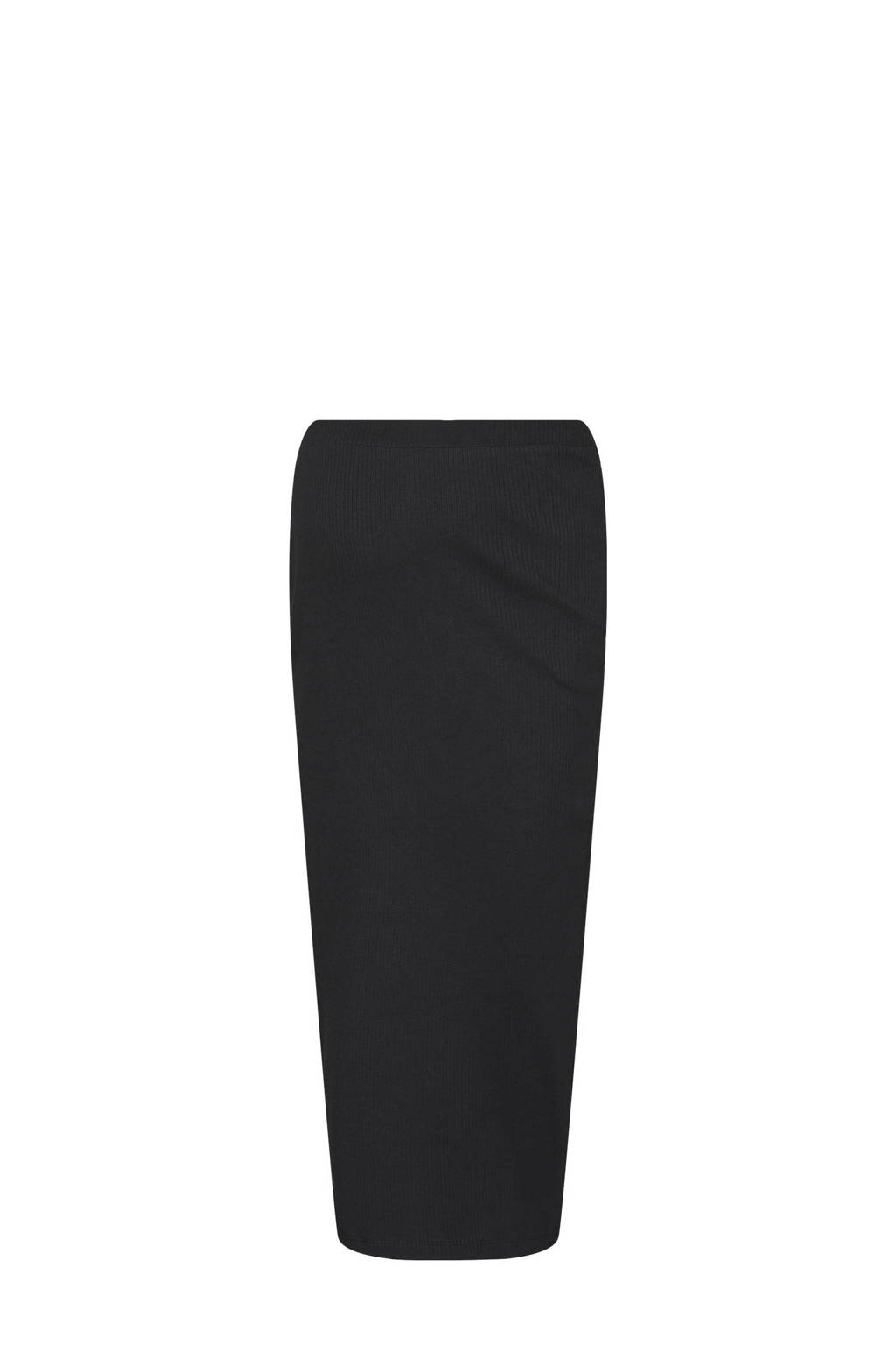 VERO MODA MATERNITY ribgebreide zwangerschapsrok VMMLAVENDER zwart