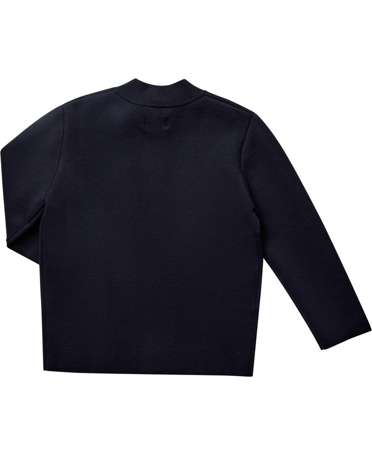 Magasin du Nord Collection Elon 2S junior half-zip knit Navy blazer