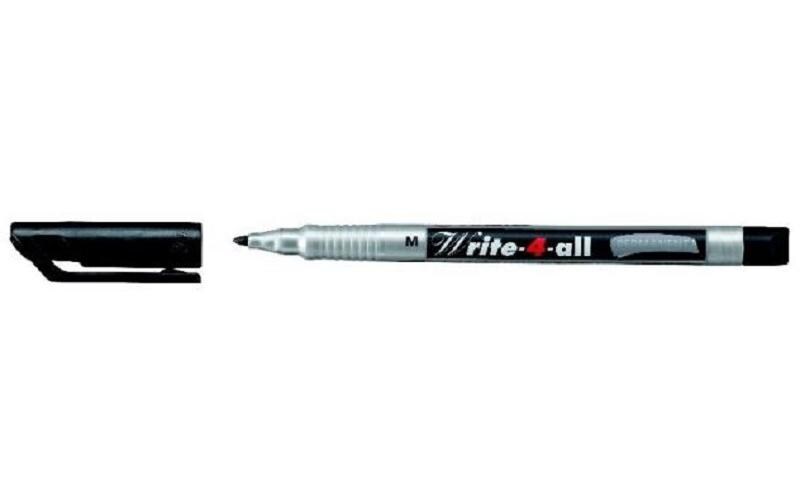 Permanent-Marker Write-4-all M, SchwarzWasserfester Marker