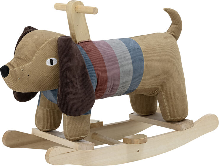 Bloomingville Mini Charlie Gyngehest, Hund, Brun, Polyester Brun