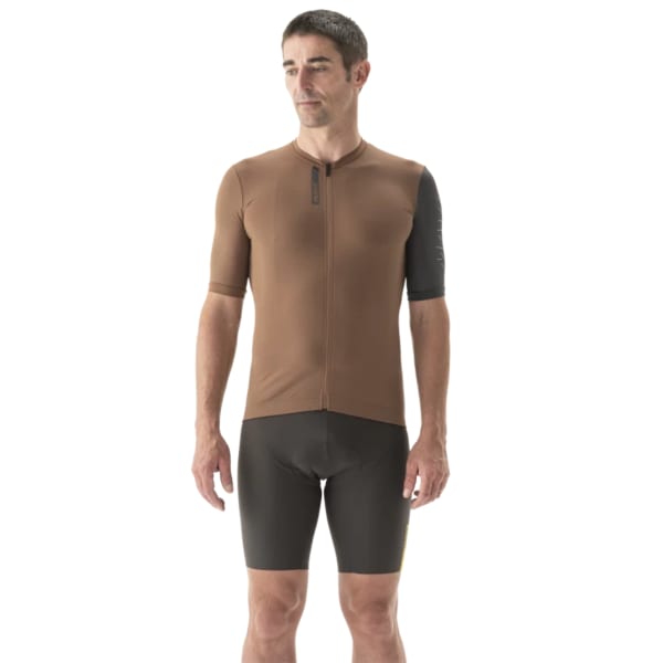 Maillot vélo MAVIC ESSENTIAL JERSEY BRONZE CARBONE
