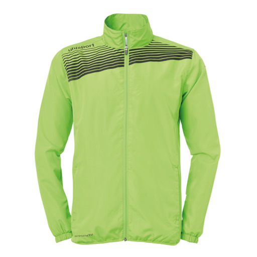 Jaqueta Uhlsport League 2.0 Verde Flash/Preta