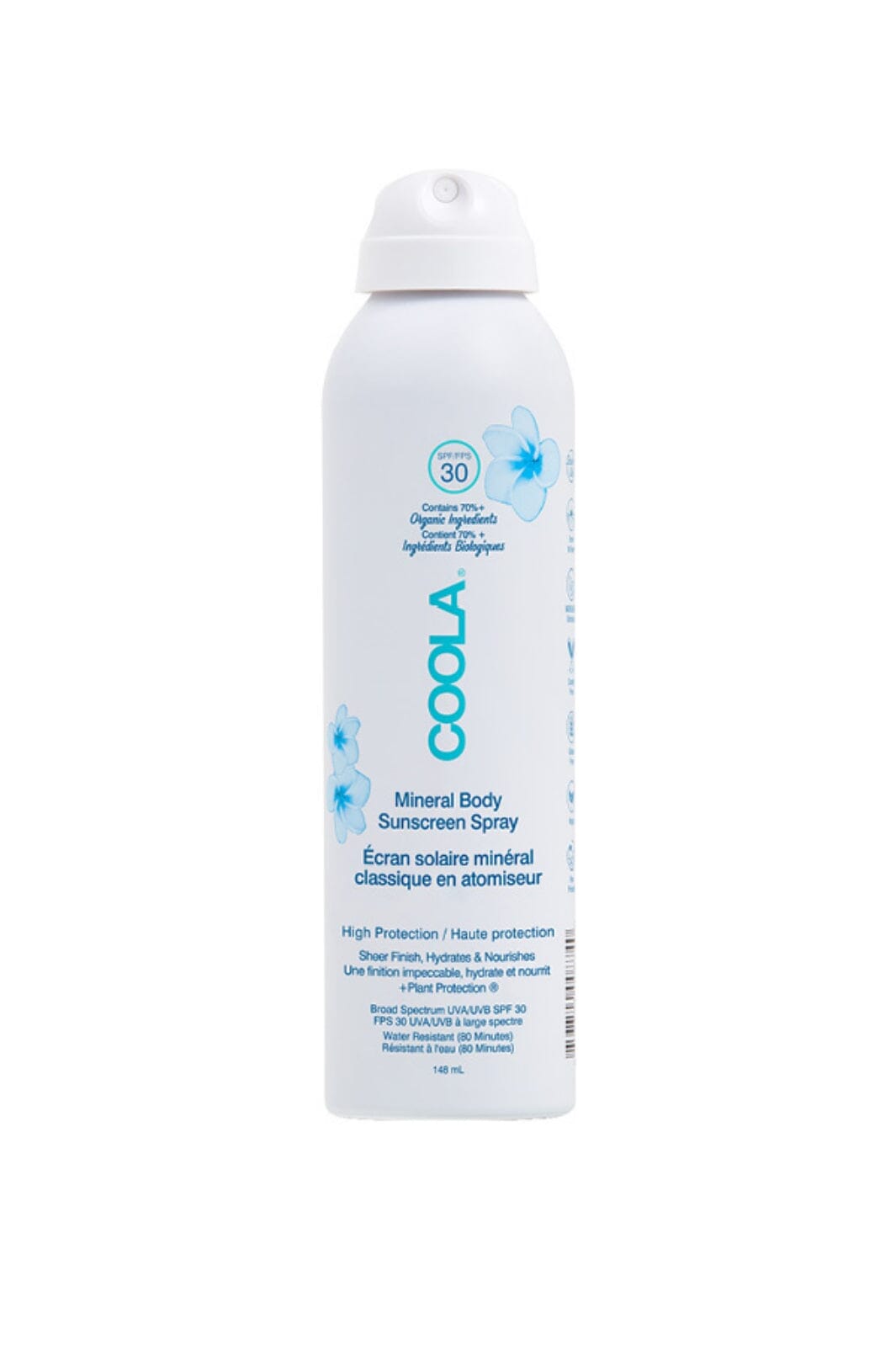 Coola Mineral Body Spray Fragrance Free SPF 30