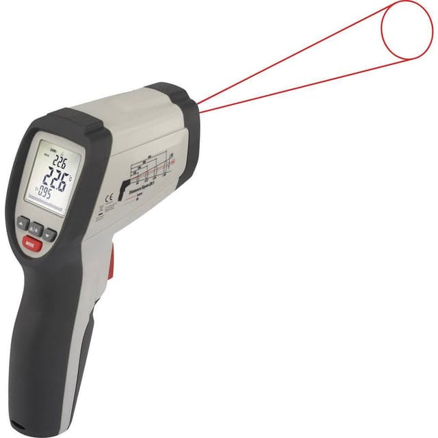 VOLTCRAFT IR 800-20C Infrarødt termometer Optik